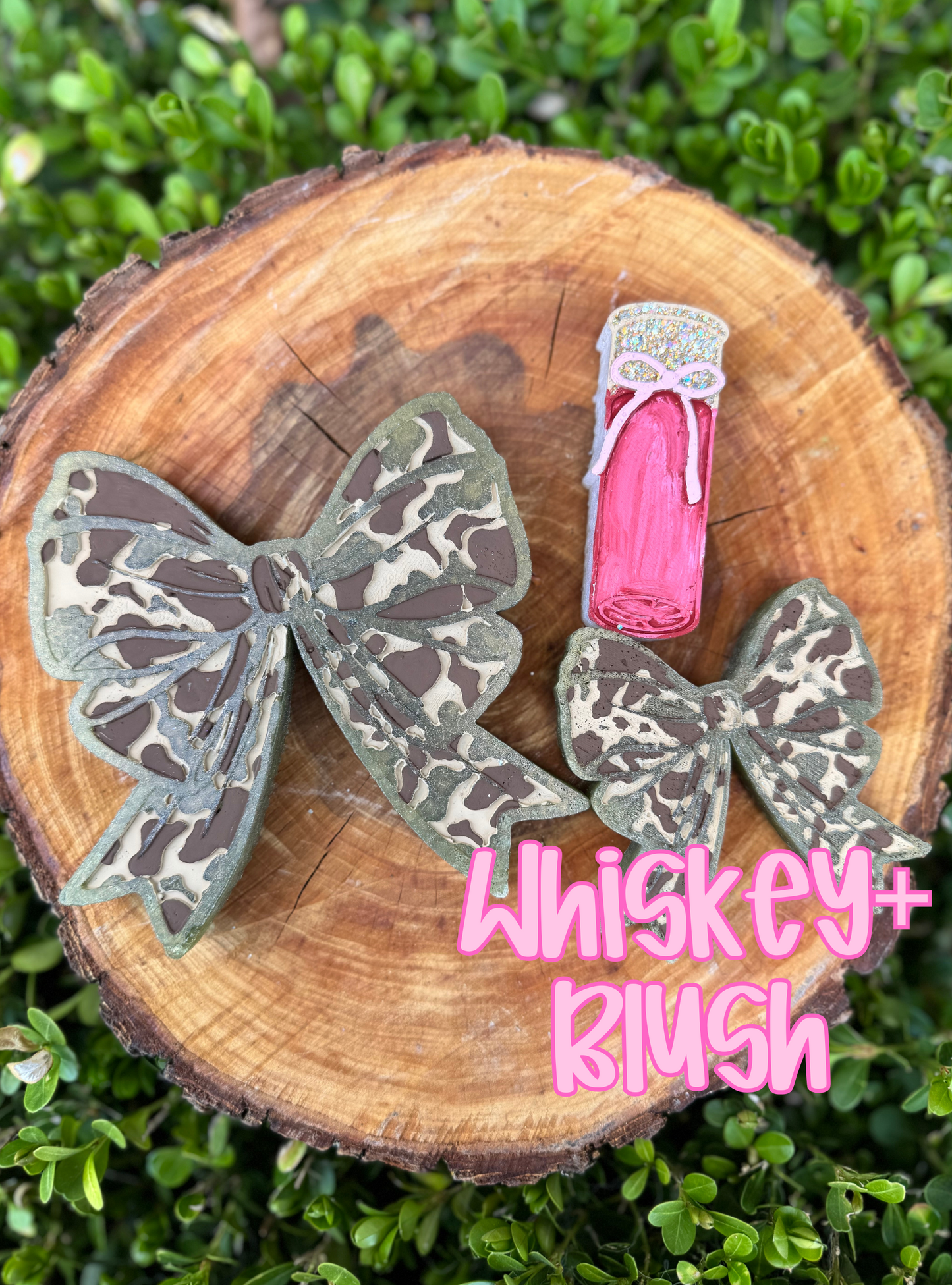 Camo bow freshie set