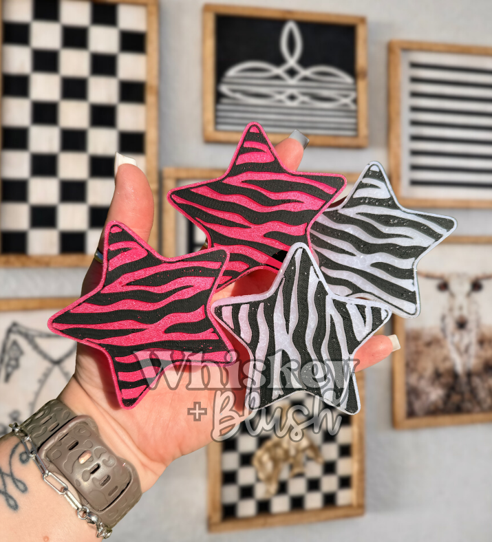 Zebra star vent clips