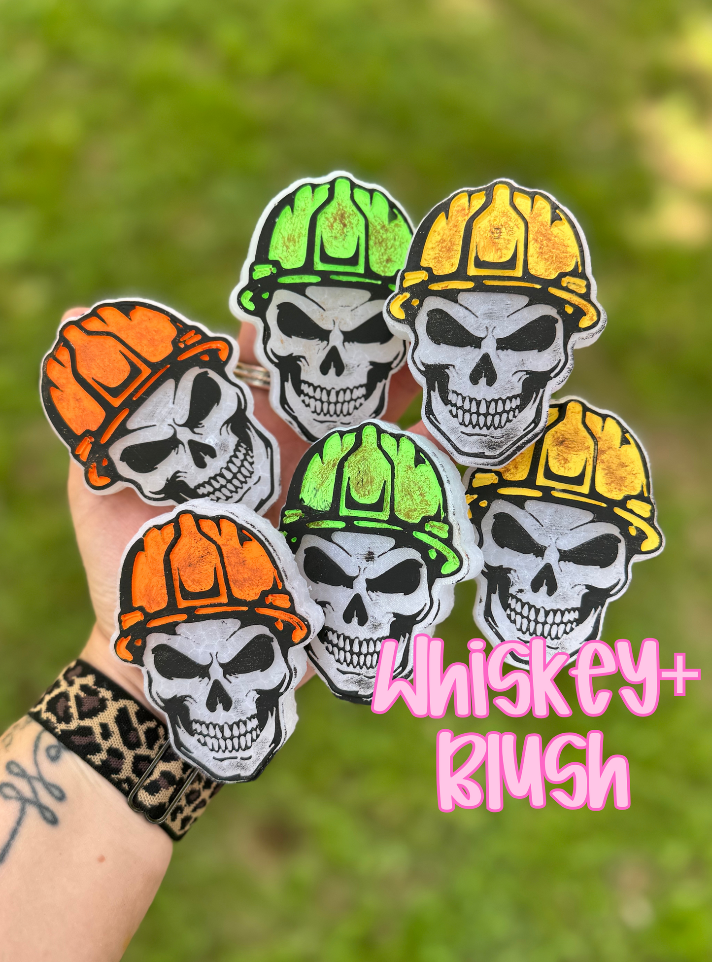 Hard hat freshie vent clips