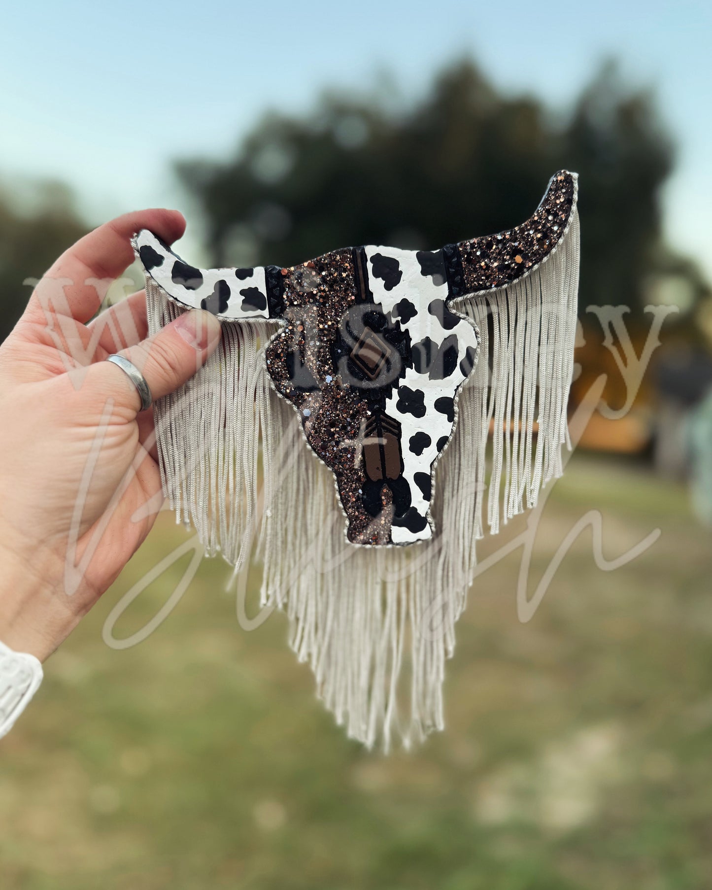 Cow print bull freshie freshie