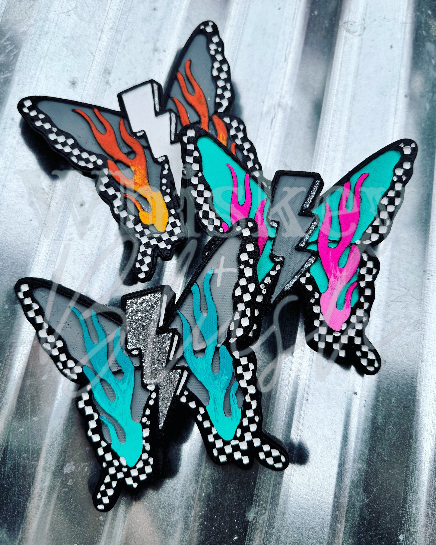 Butterfly flame freshie