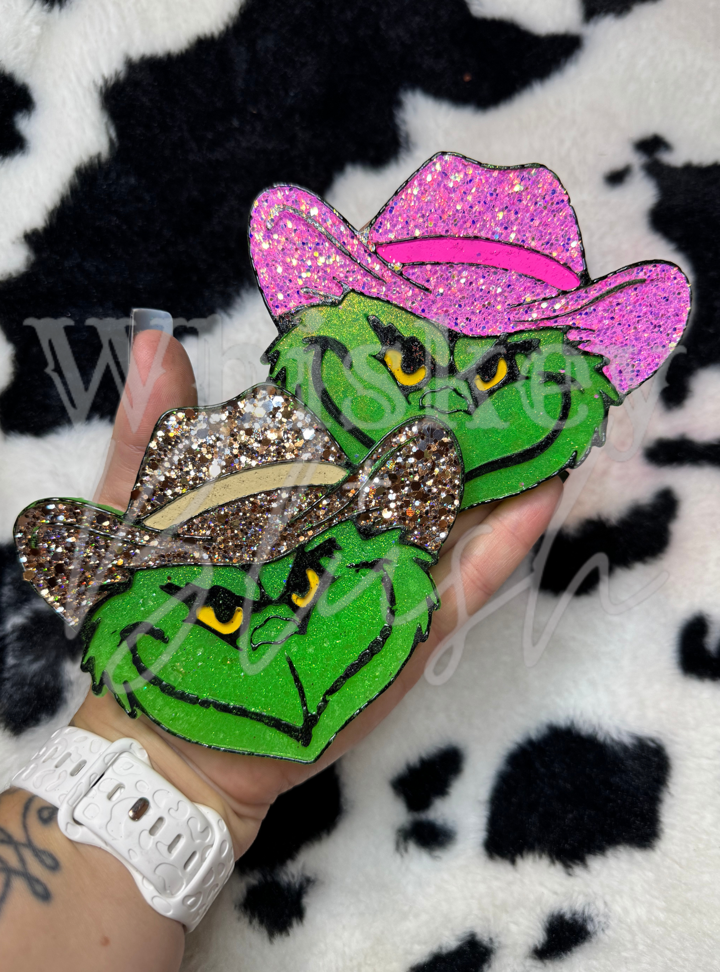 Cowboy grinch freshie