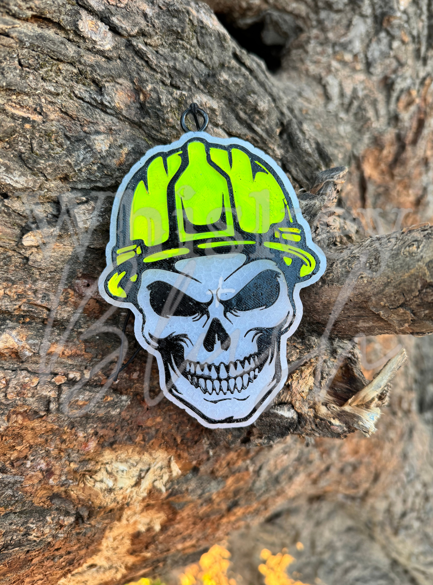 Hard hat skull