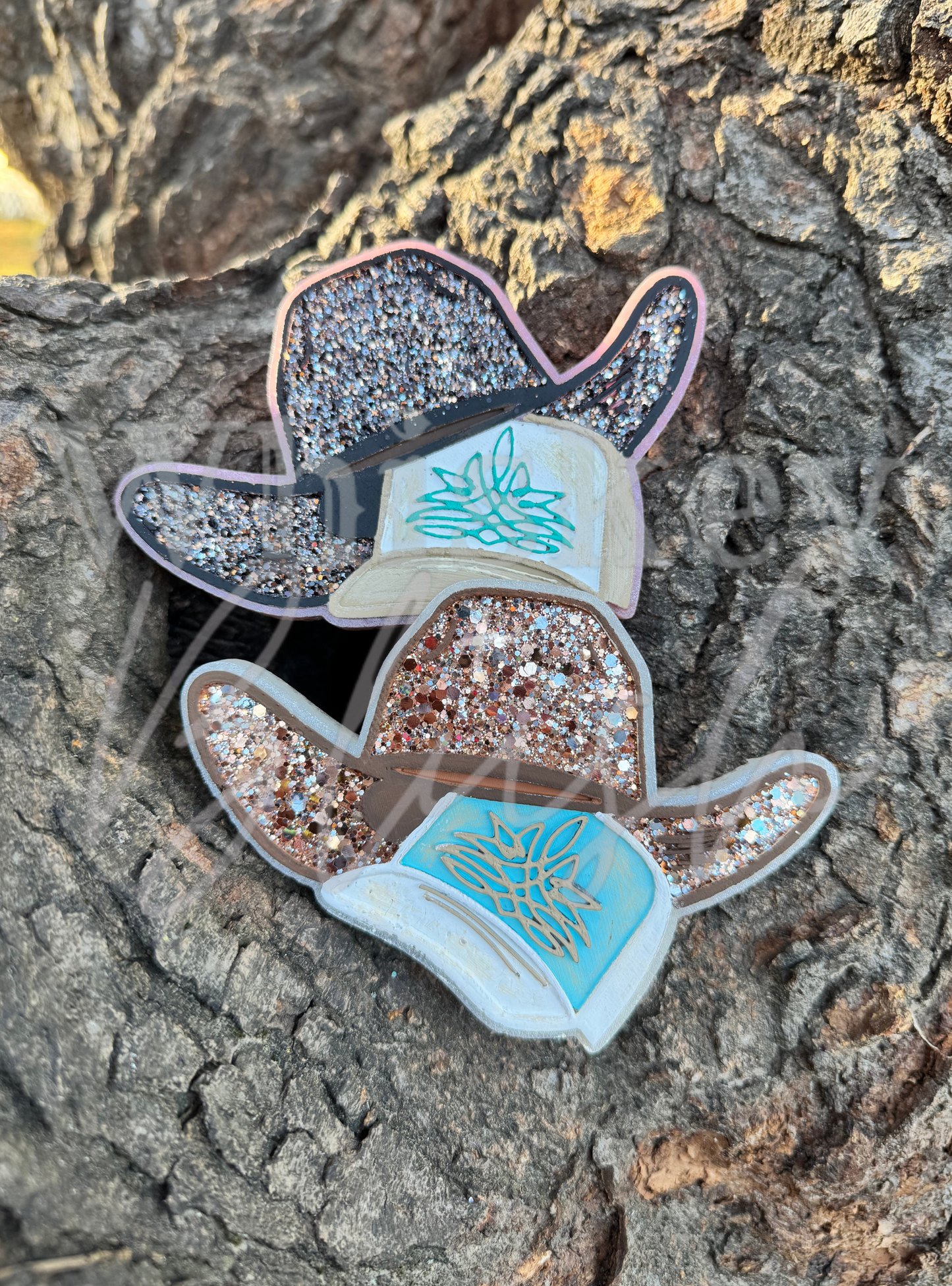 Western hat duo freshie