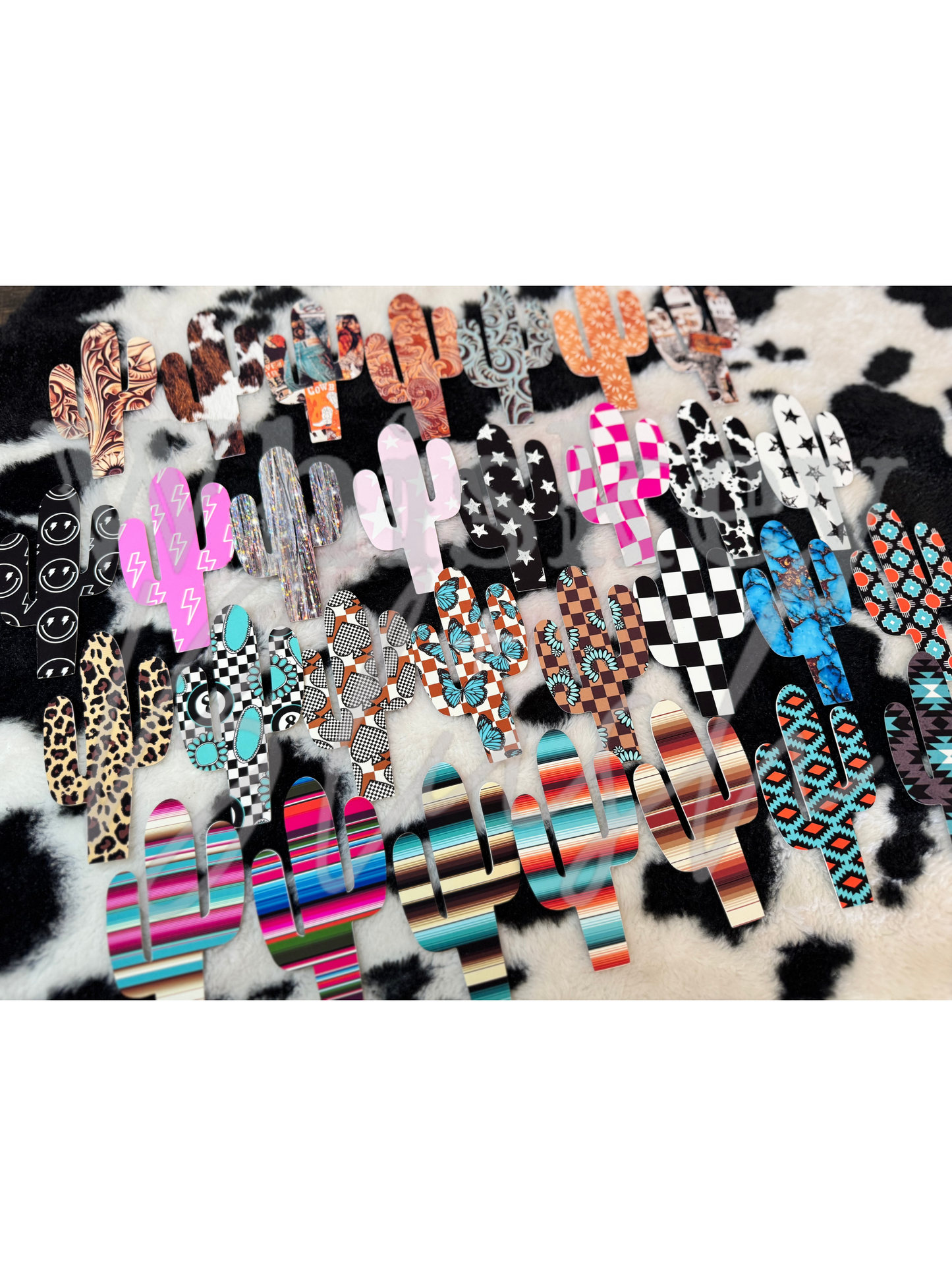Southern Glitter cactus cardstock grab bag