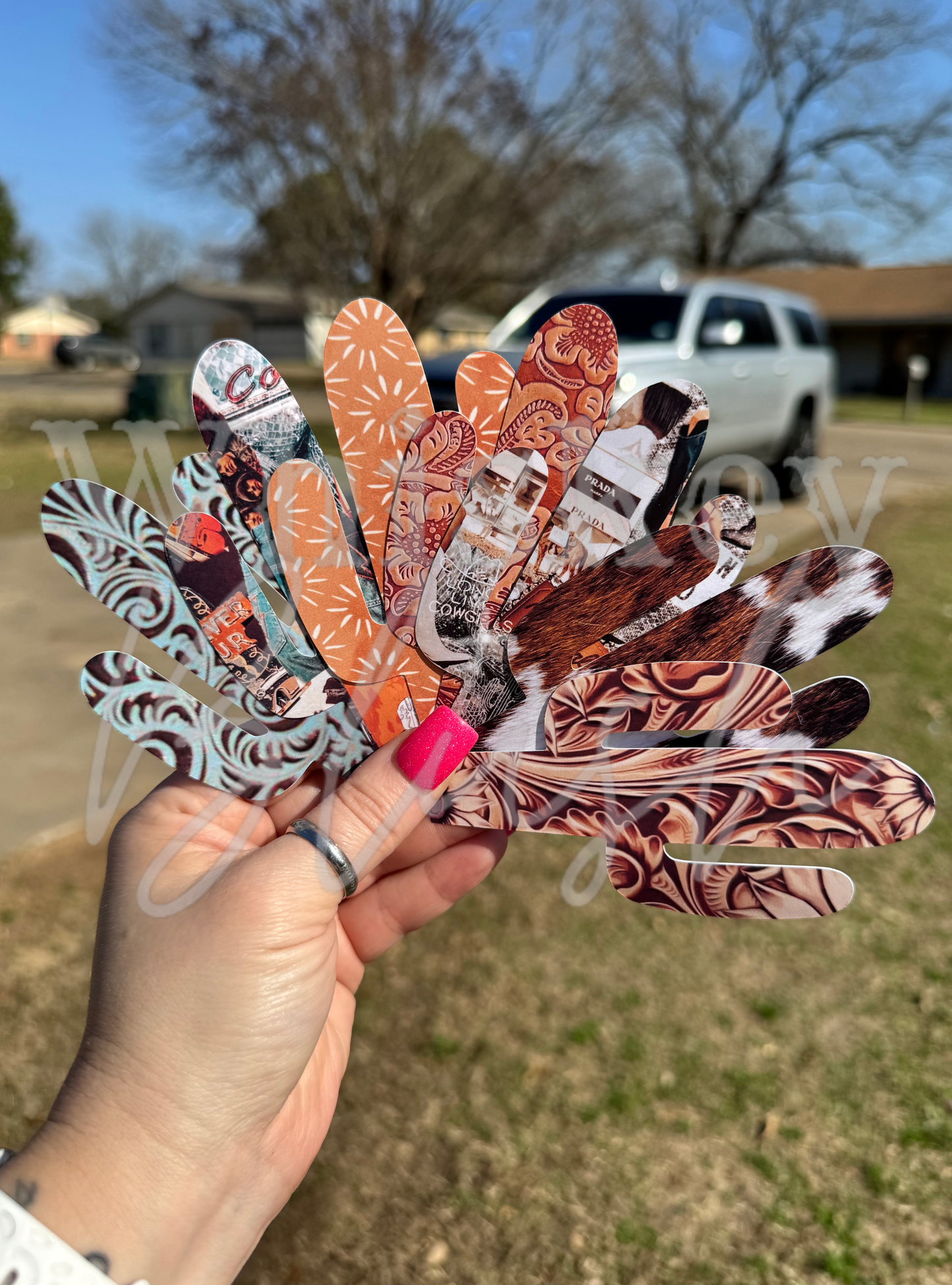 Southern Glitter cactus cardstock grab bag