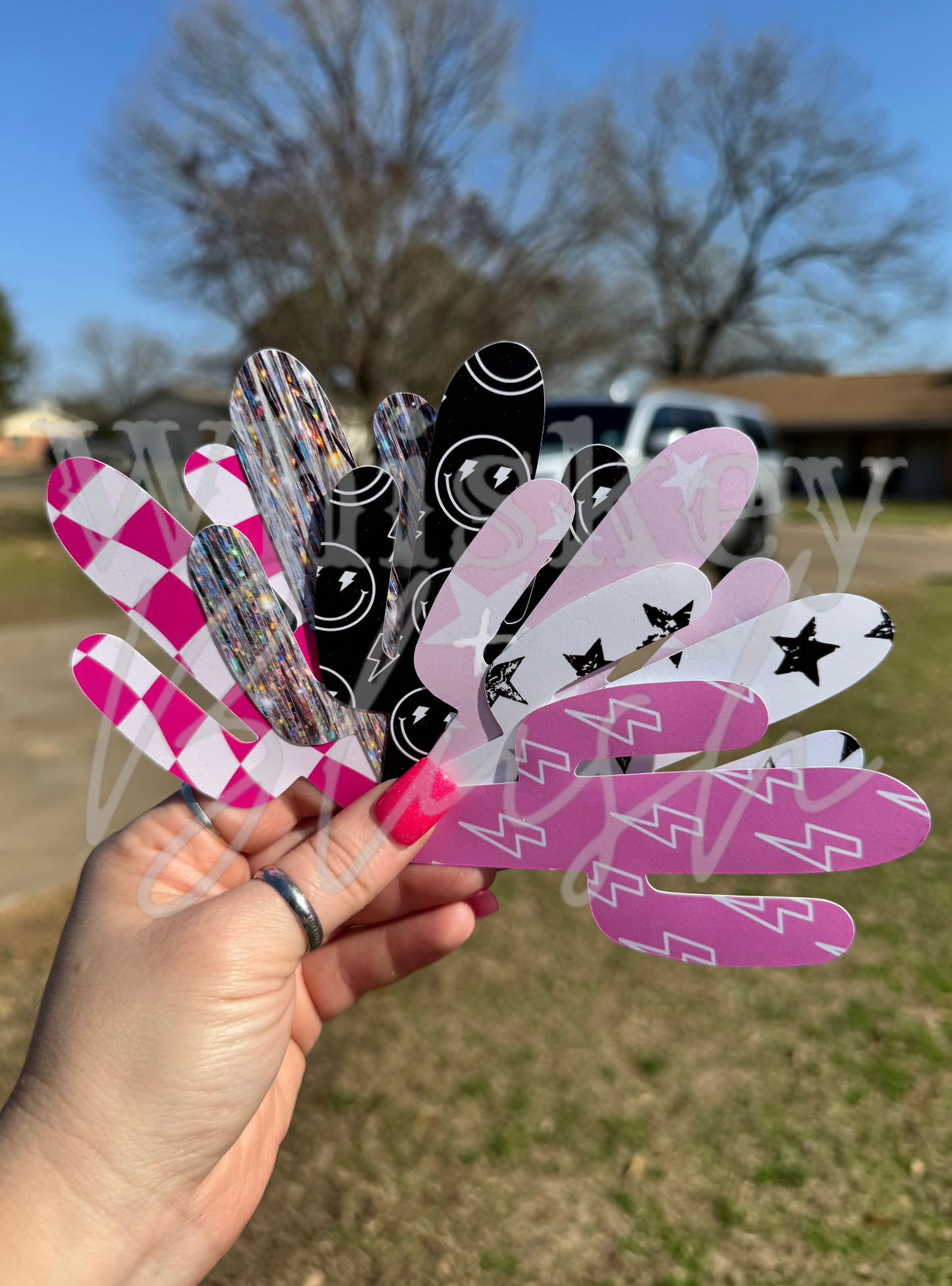Southern Glitter cactus cardstock grab bag