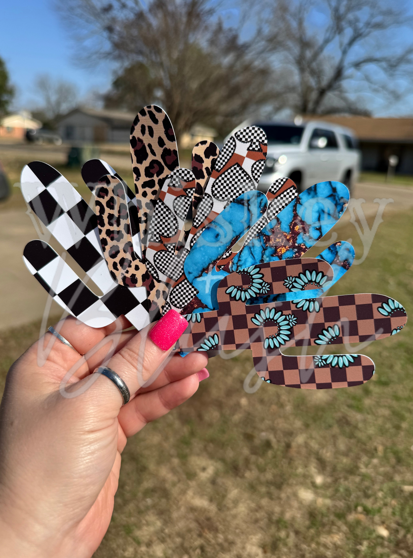 Southern Glitter cactus cardstock grab bag
