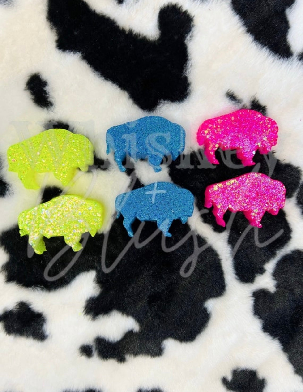 Neon buffalo vent clips set