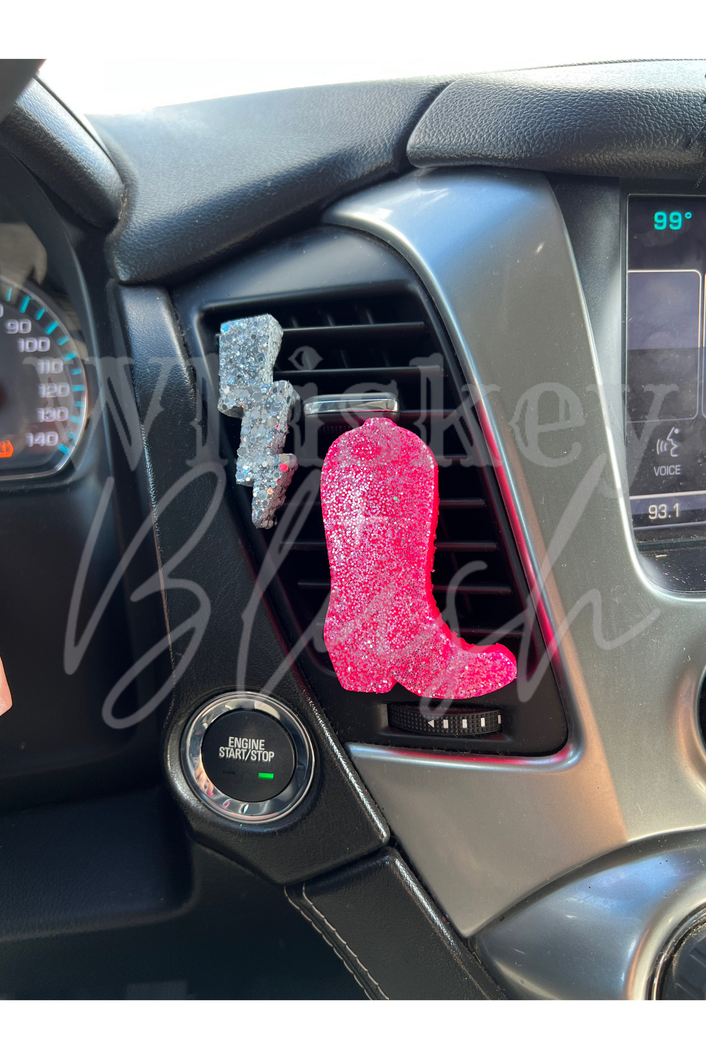 Disco Cowgirl vent clips set