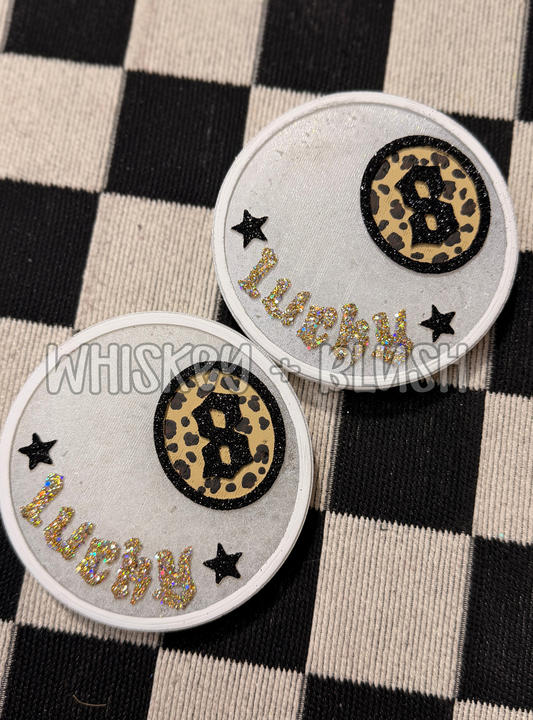 Lucky 8 ball freshie