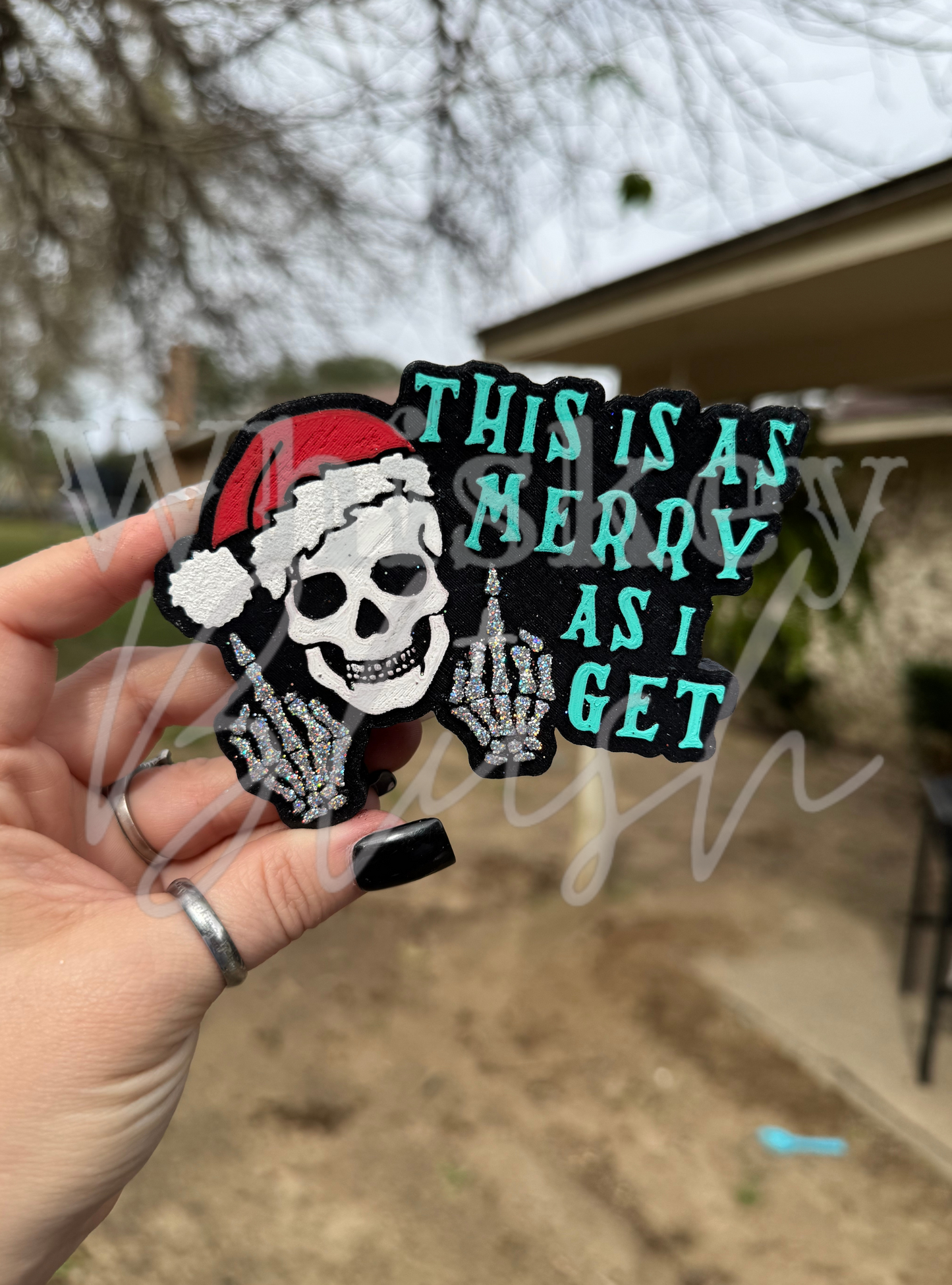 Christmas skellie freshie