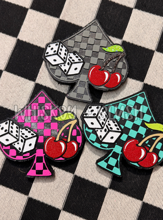 Cherry dice spade freshie