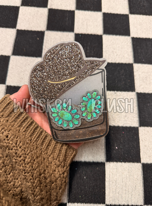 Whiskey cowgirl freshie