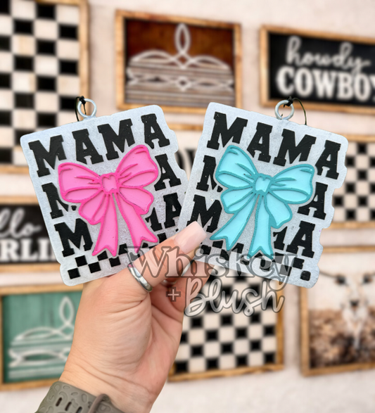 Checkered mama freshie