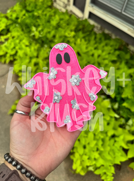 Pink ghostie freshie