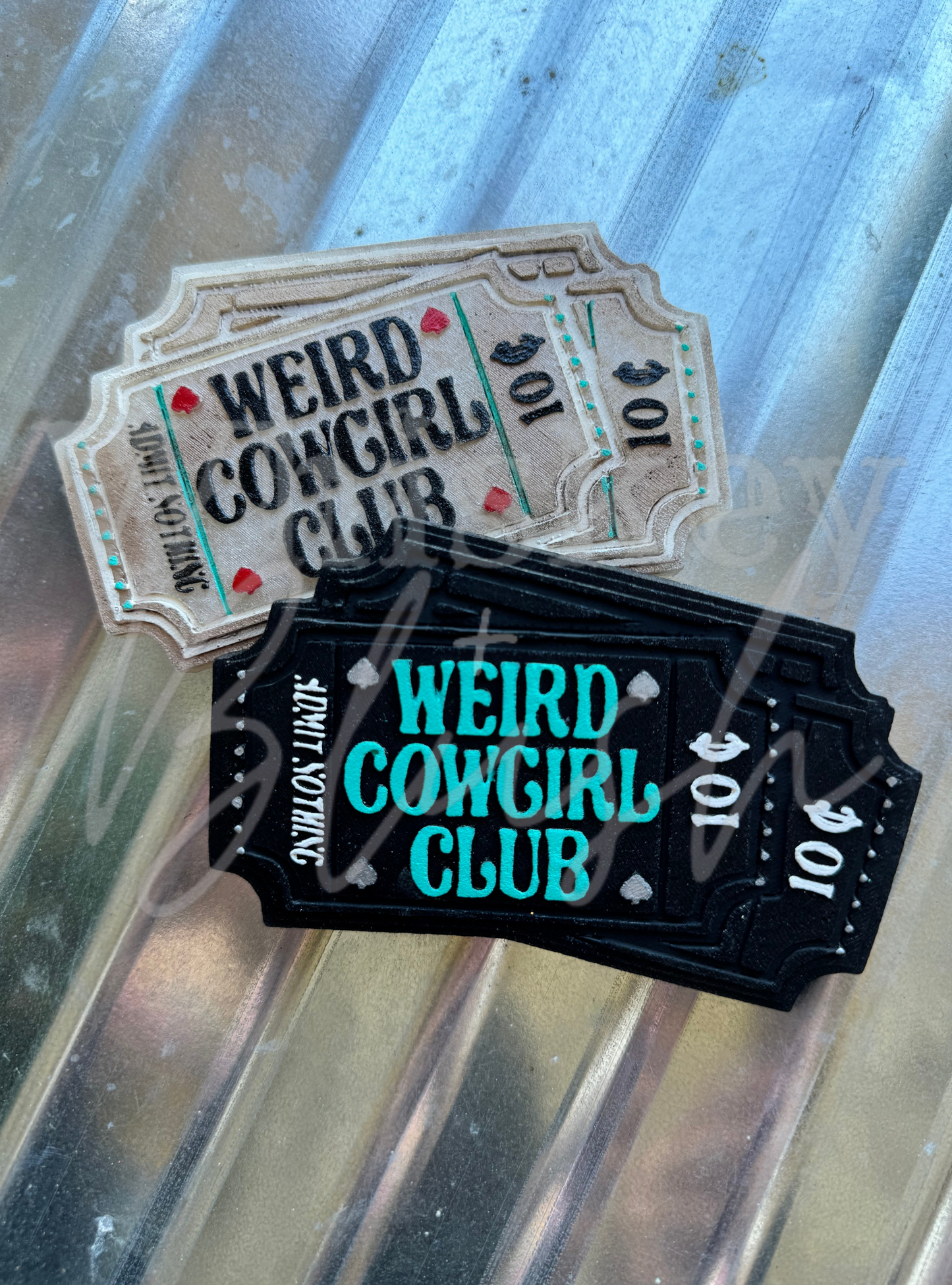 Weird Cowgirl club freshie