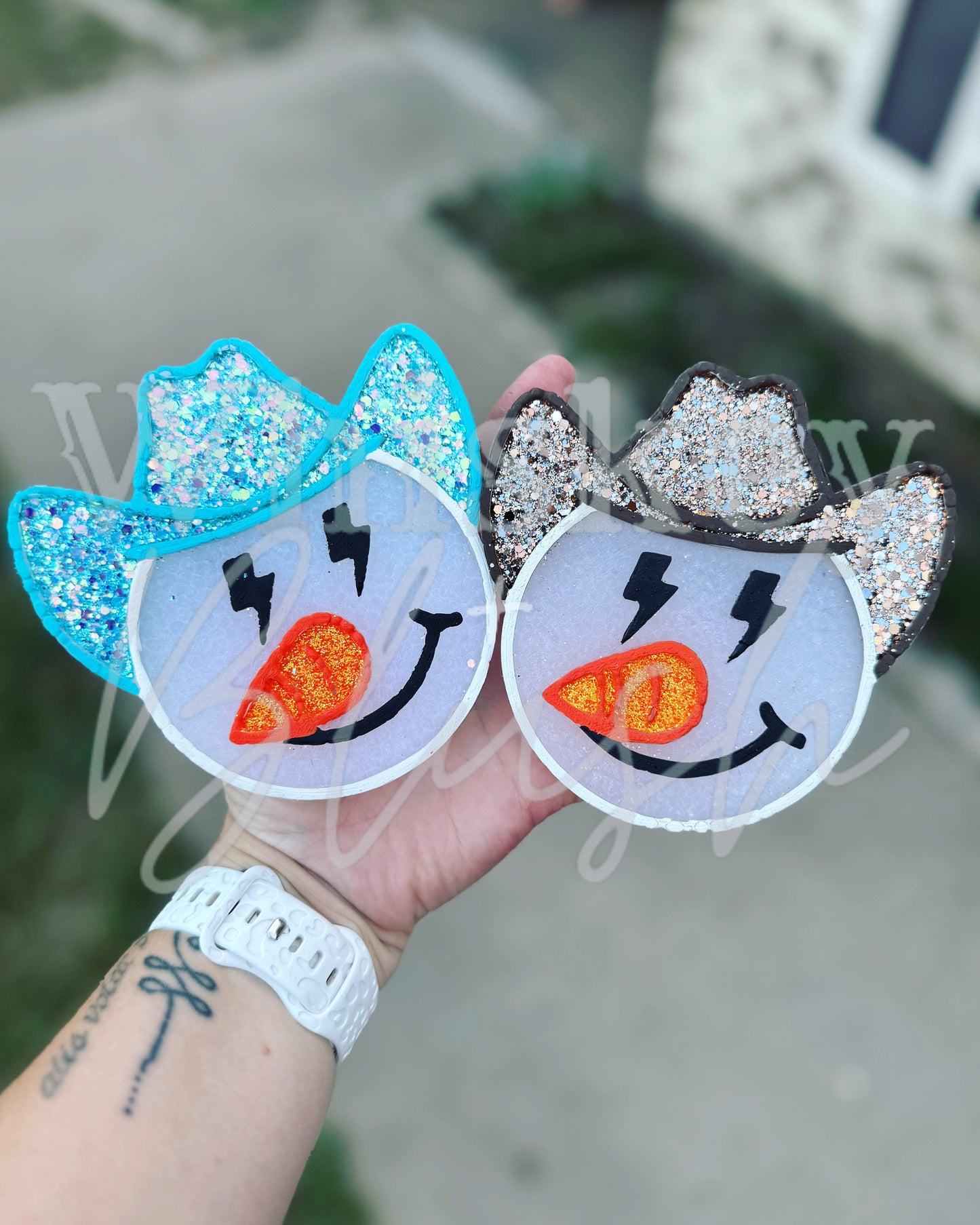 Cowboy snowman freshie