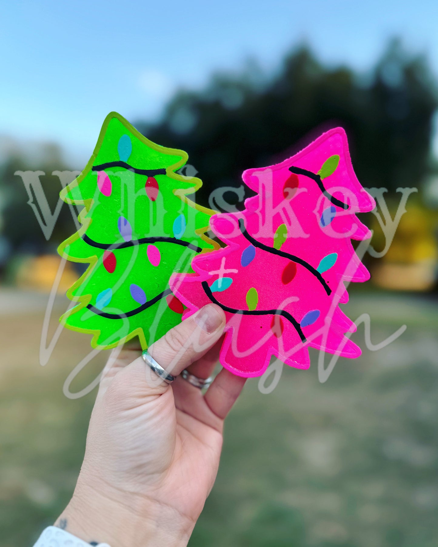 Christmas tree lights freshie