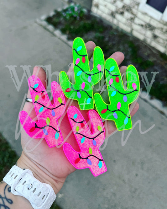 Christmas cactus freshie vent clips