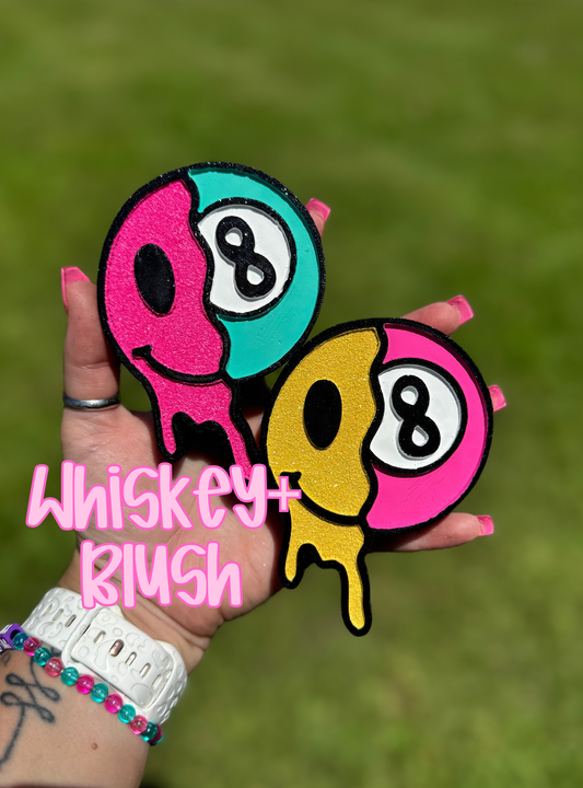 8 ball smiley freshie