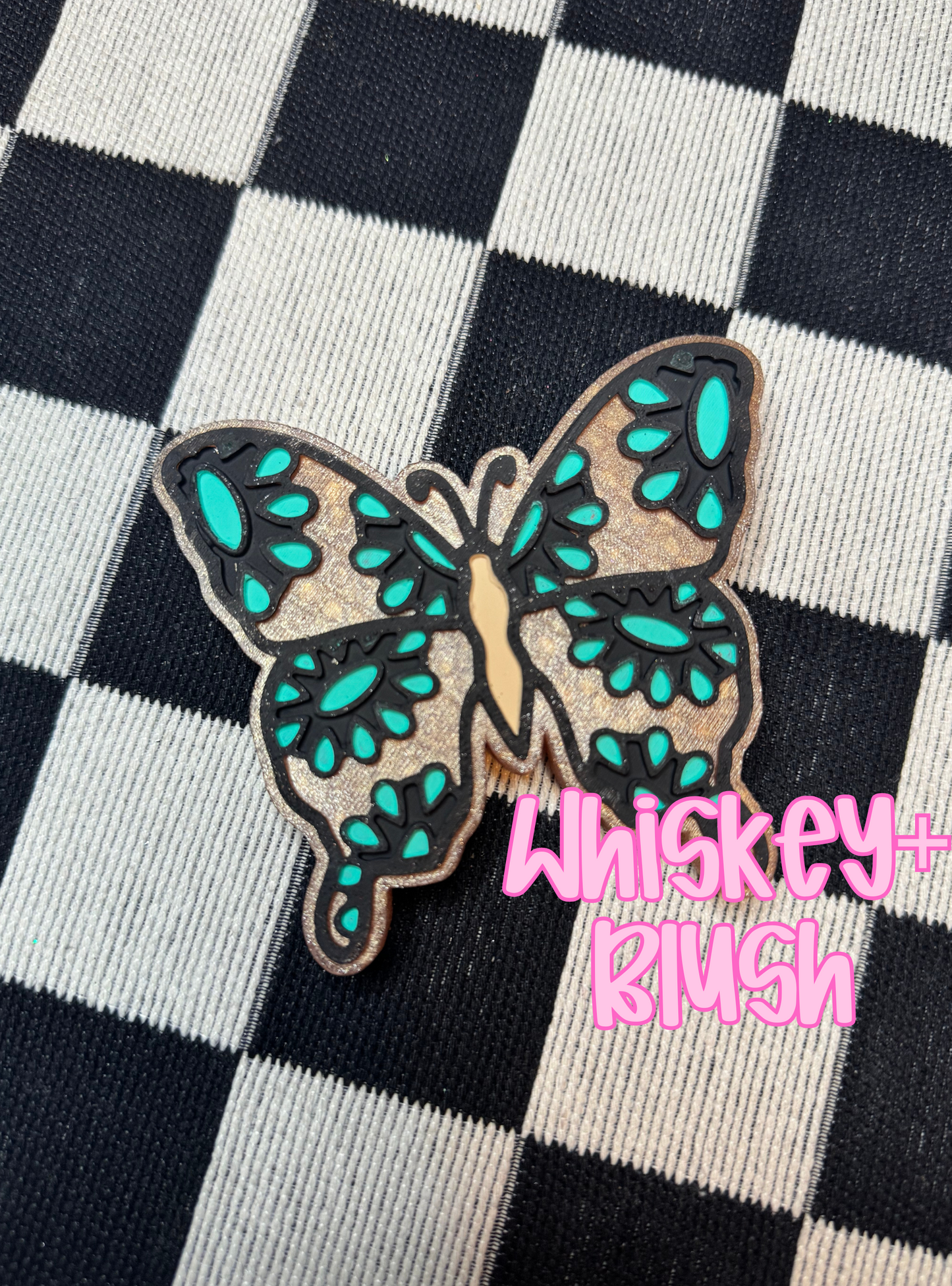 Concho butterfly freshie