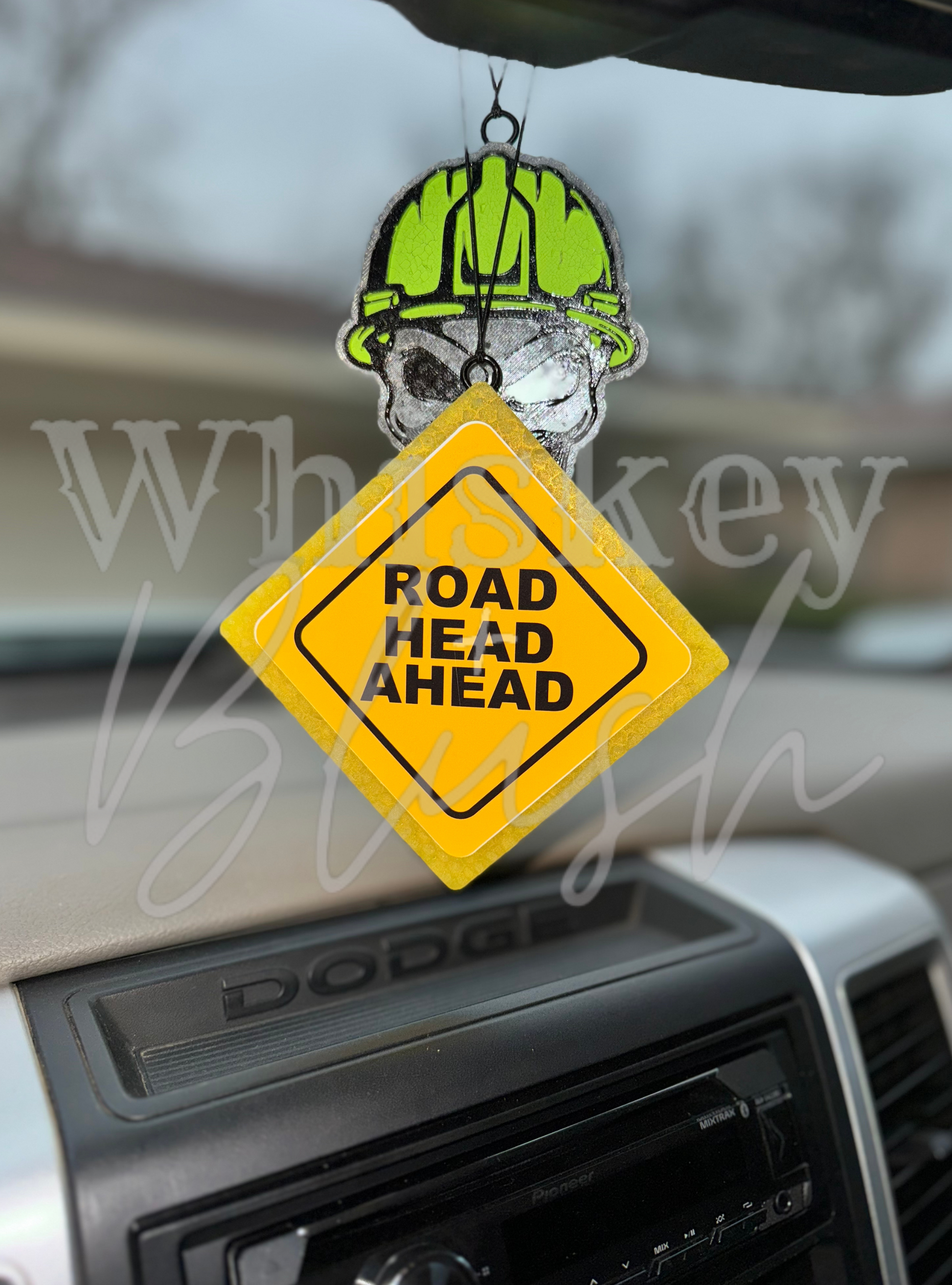 Road sign freshie – Whiskey and Blush