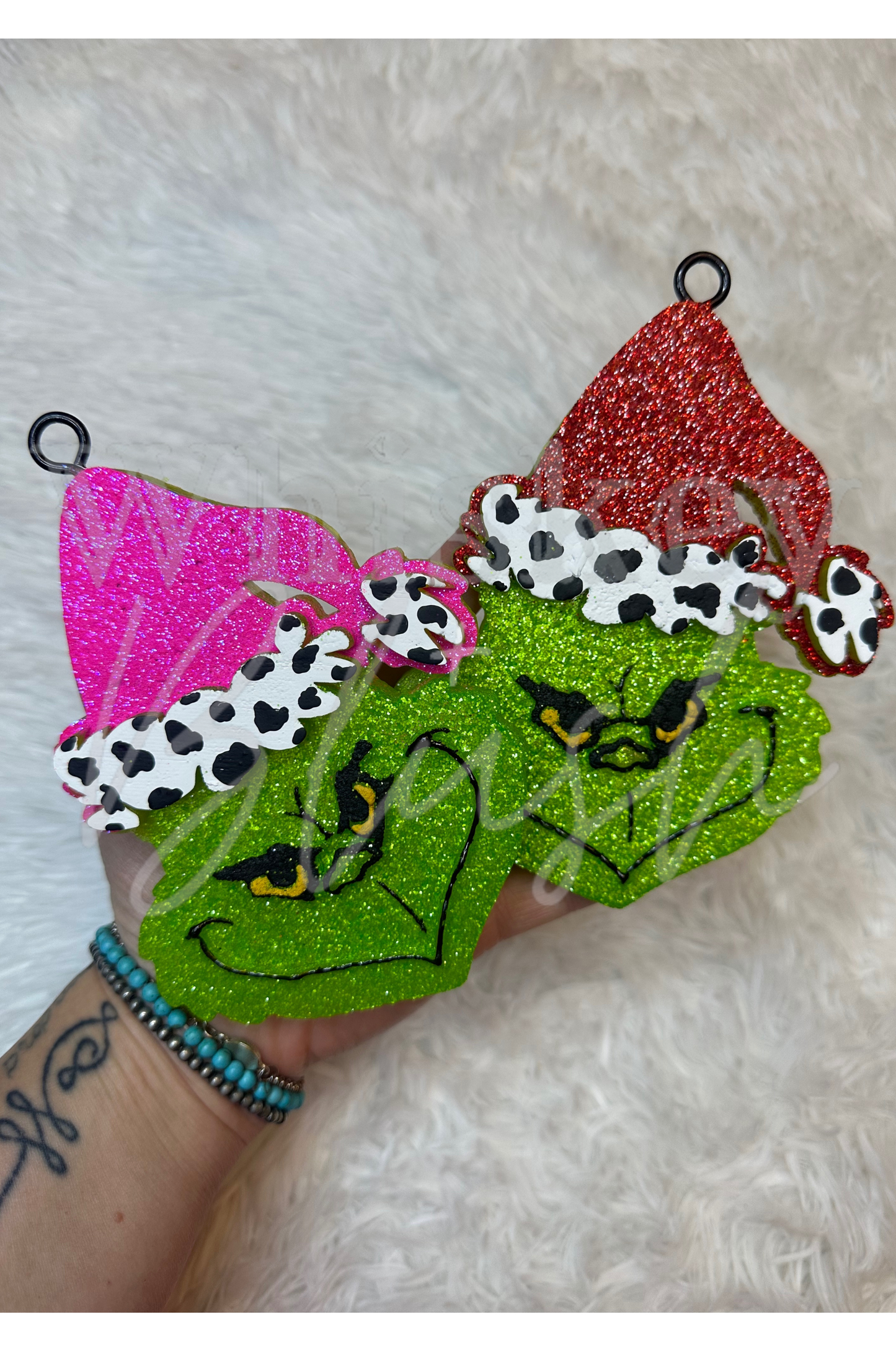 Cow print grouch freshie