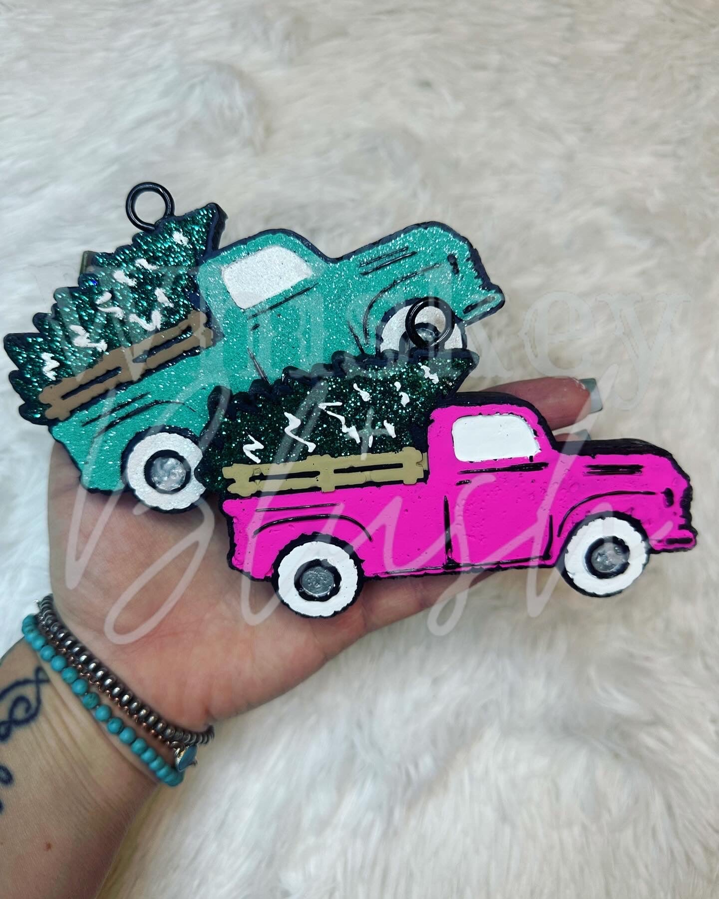 Christmas truck freshie