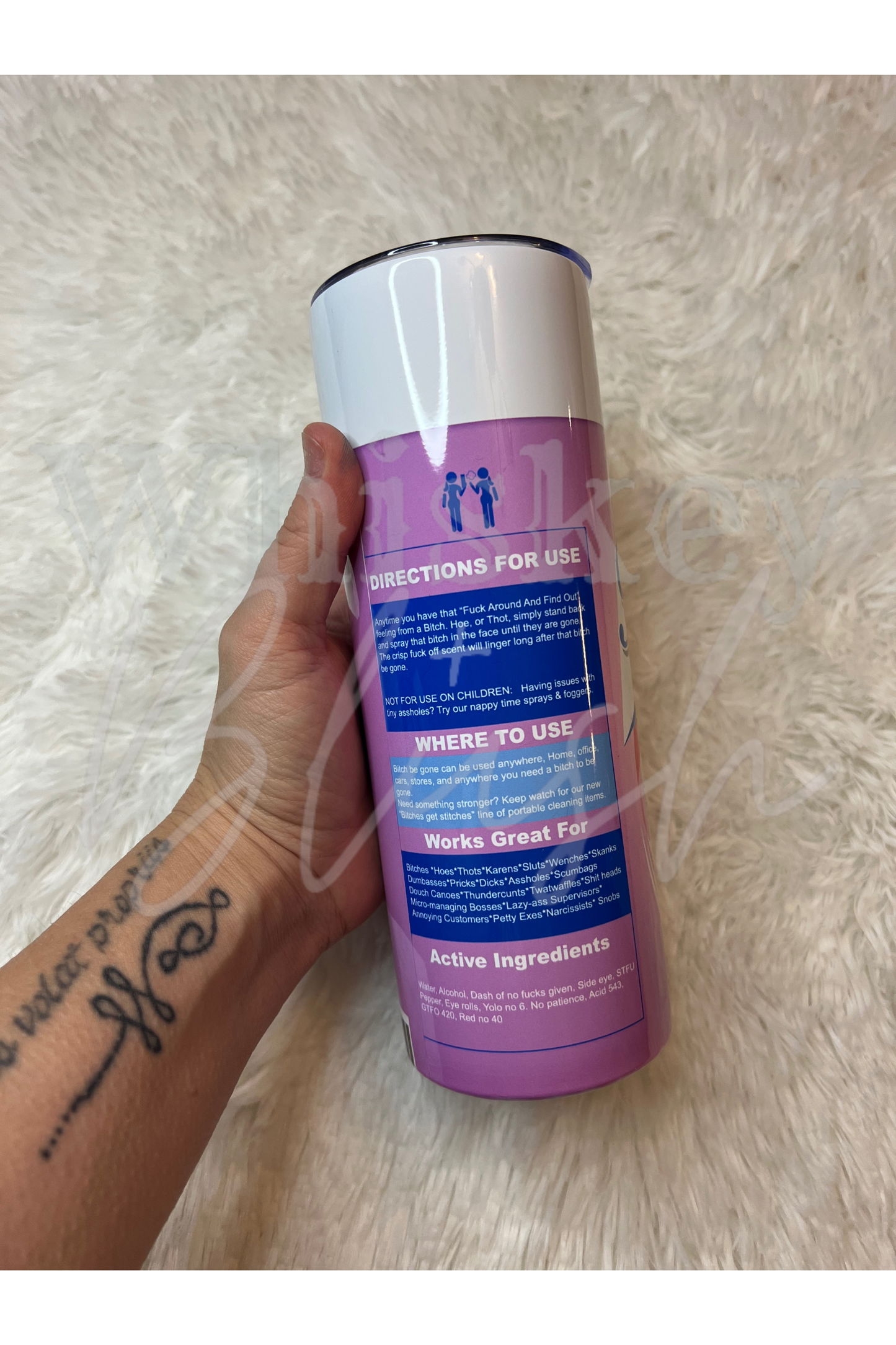 Bitch Be Gone tumbler