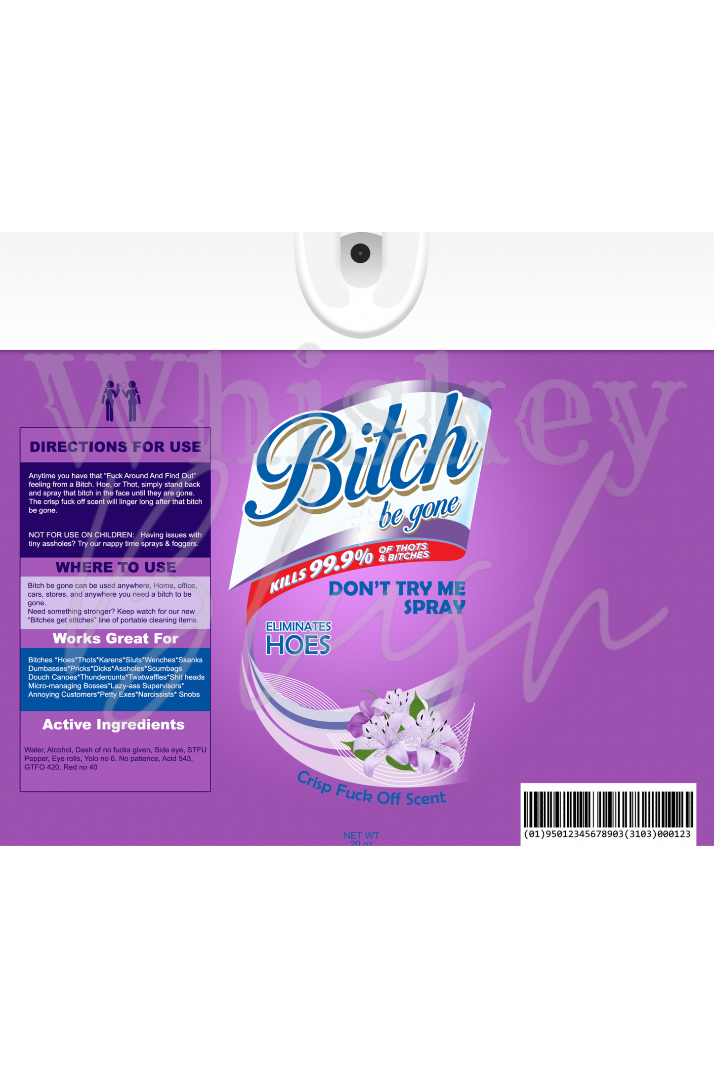 Bitch Be Gone tumbler