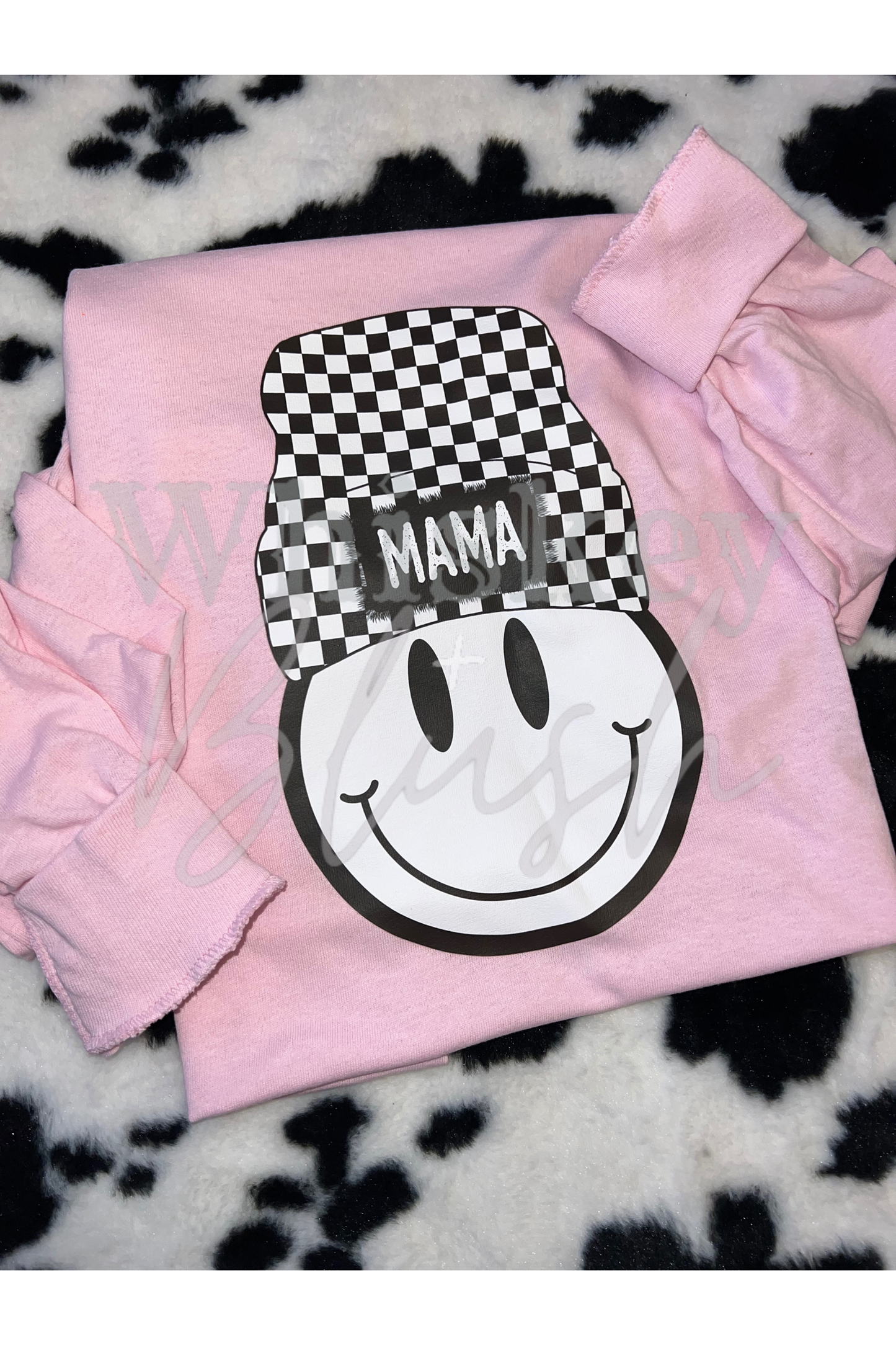 Mama smiley long sleeve
